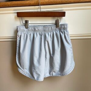 Nike Gray Athletic Shorts with Elastic Waistband